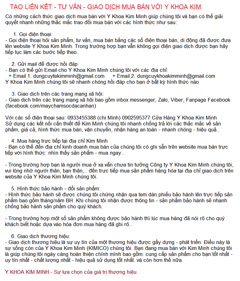 Dia chi mua den anh sang sinh hoc tai tp hochiminh Y Khoa Kim Minh