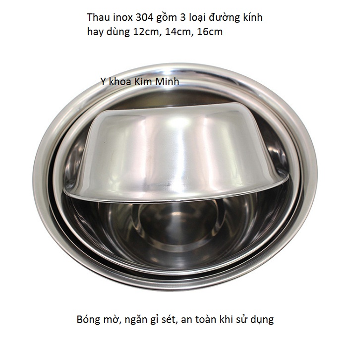 Mua thau inox 304 dùng trong y tế phẫu thuật thẩm mỹ ở đâu tại Tp Hồ Chí Minh - Y Khoa Kim Minh