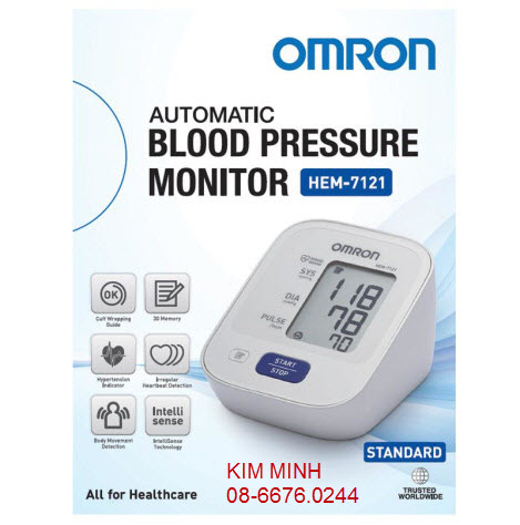 Máy đo huyết áp Omron Hem-7121