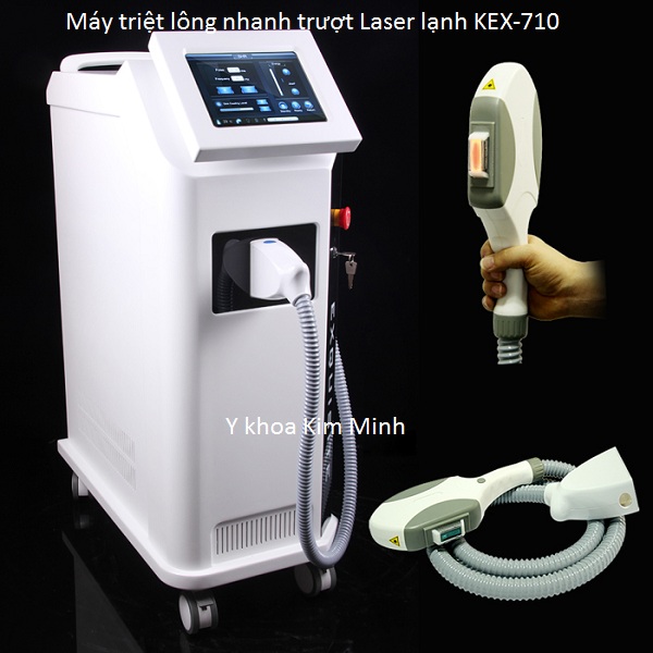M&aacute;y triệt l&ocirc;ng OPT SHR bắn nhanh Laser lạnh KEX-710