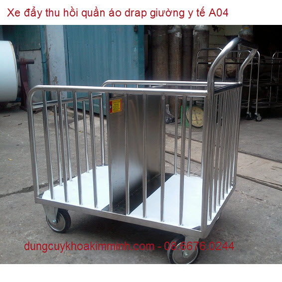 Xe thu hồi rác y tế bệnh viện