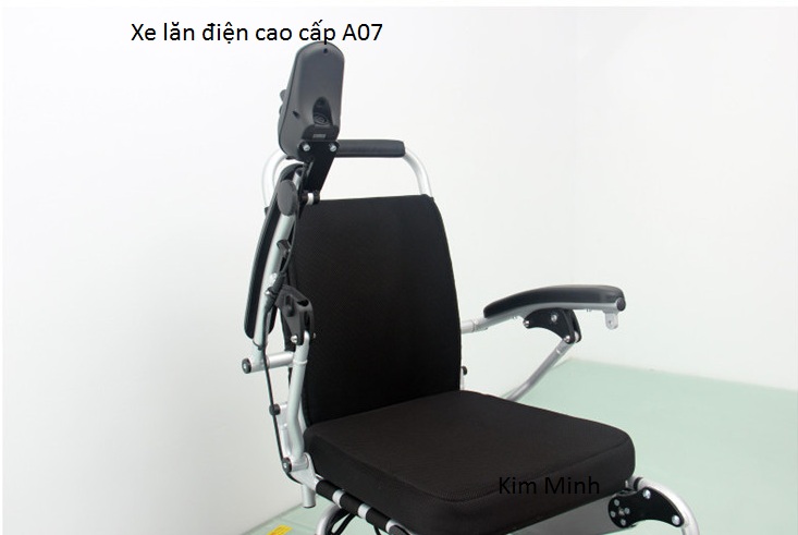 Xe lăn điện cao cấp A07 nhập khẩu Kim Minh