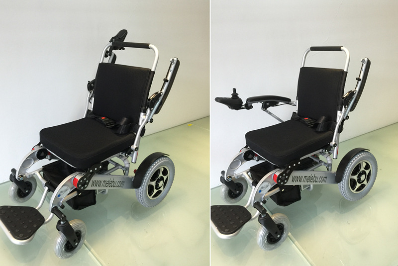 xe lăn nhôm điện A-08L